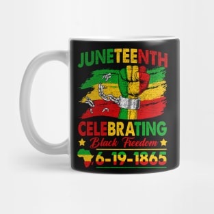 Juneteenth Celebrating Black Freedom 1865 African American Mug